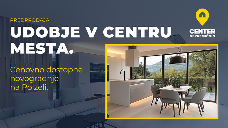 Nova stanovanjska soseska na Polzeli - PREDPRODAJA že od 209.000 EUR*